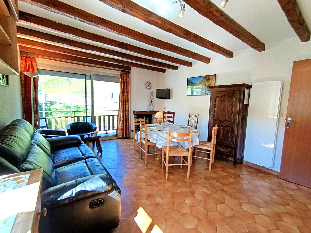 Appartement entier, Appartement 8 pers. à Saint-Lary-Soulan, Pieds des Pistes, Balcon Sud-Ouest, Équipé, Linge & Ménage in Saint-Lary-Soulan, Parc national des Pyrénées