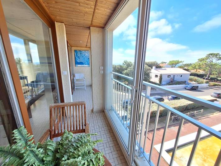 Gîte pour 4 personnes, avec Balcon à Château-d'Olonne