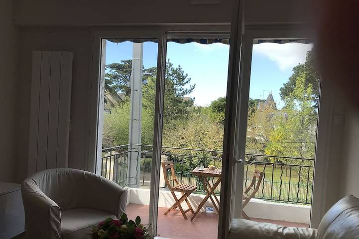 Gîte pour 4 personnes, avec balcon, animaux acceptés dans Plage Benoît