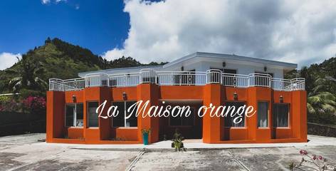 Maison d’hôte pour 2 personnes, avec jardin et vue dans Mo'orea