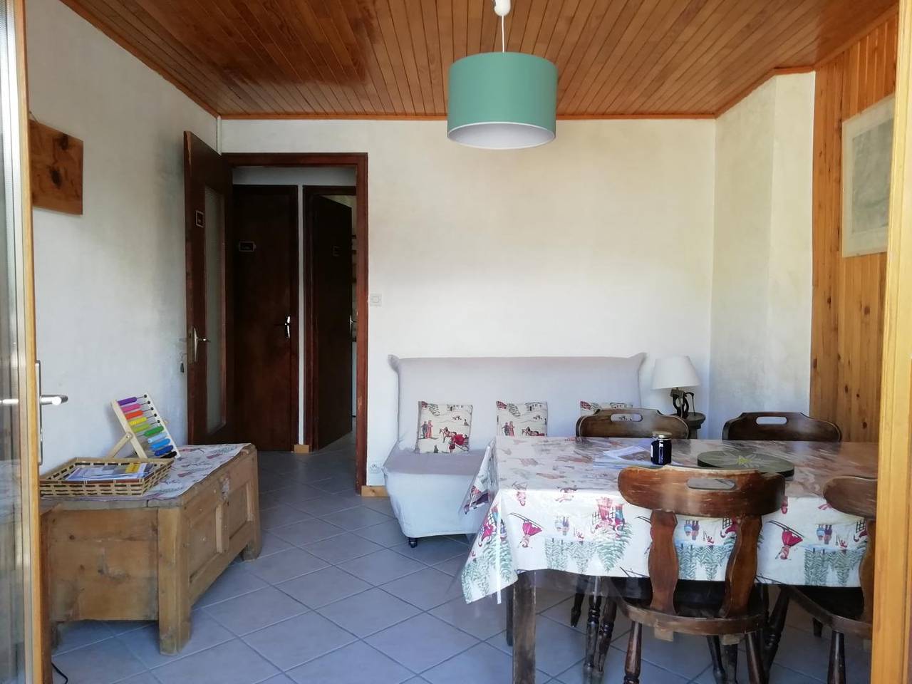 Gîte voor 2 personen met terras in Les Hieres, La Grave