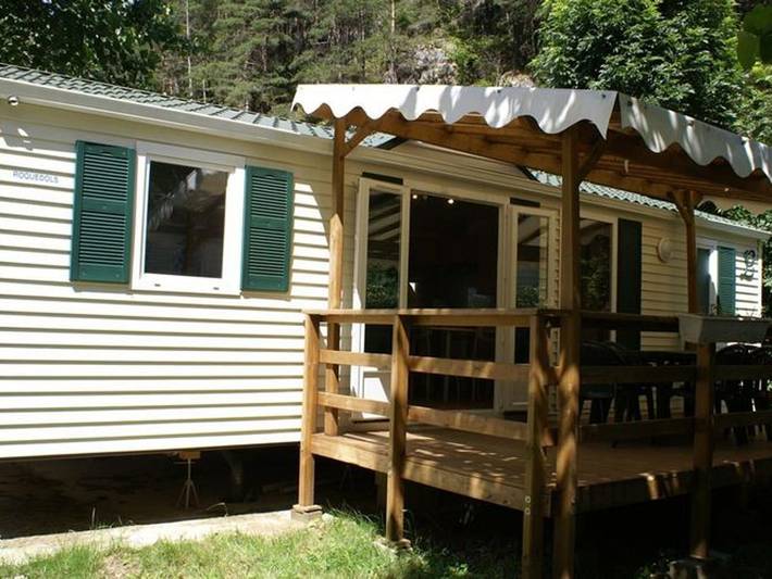 Casa rodante para 6 personas, con piscina y terraza - 1
