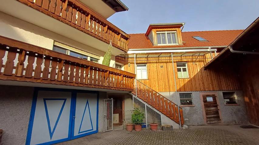 Bauernhof für 4 Personen, mit Garten im Odenwald