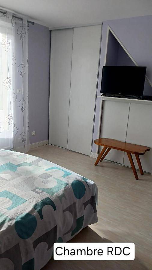 Location de vacances pour 3 personnes, avec terrasse et vue ainsi que piscine et jardin, animaux acceptés à Arvert - 4