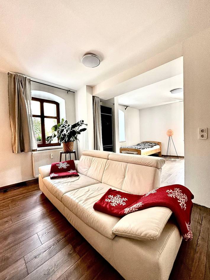 Ferienwohnung für 4 Personen, mit Garten in Doberschau-Gaußig