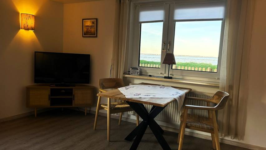 Ferienwohnung für 2 Personen, mit Garten und Seeblick auf den Halligen - 2