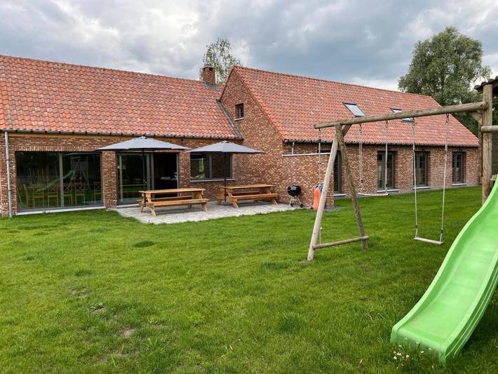 Ferienhaus für 20 Personen, mit Garten und Ausblick in Flandern - 2