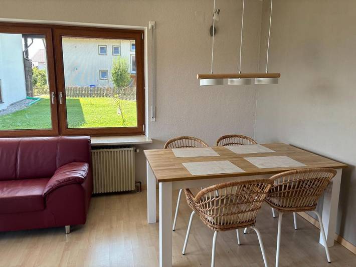 Ferienwohnung für 4 Personen, mit Terrasse und Garten sowie Seeblick und Ausblick in Rieden - 3
