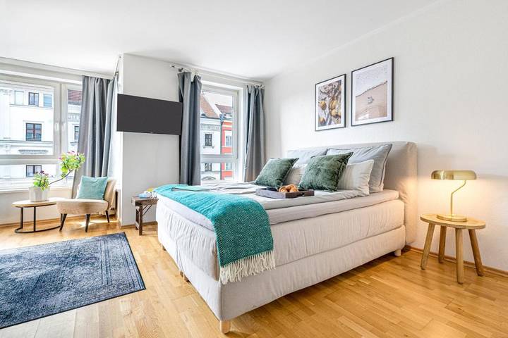 Apartamento para 3 personas, con Balcón y Terraza en Mitte Berlin