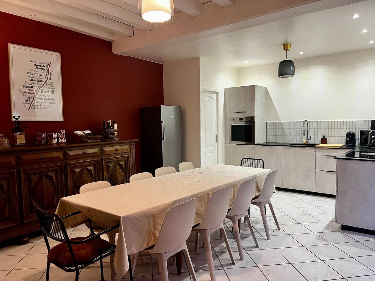 Gîte en pierres au cœur de la Côte de Nuits, proche Nuits-Saint-Georges in Meuilley, Région de Beaune