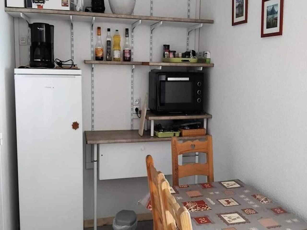 Apartamento entero, 2 Habitaciones para 5 Personas in Réallon, Parque Nacional de los Ecrins