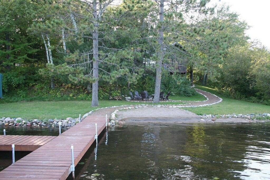 Frühlingsangebote bis Mai !! Quintessenzielle Seekabine am unberührten See O'brein in Crosslake, Crow Wing County