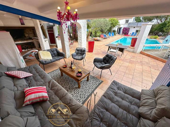 Villa pour 15 personnes, avec piscine et jardin à Perpignan - 3