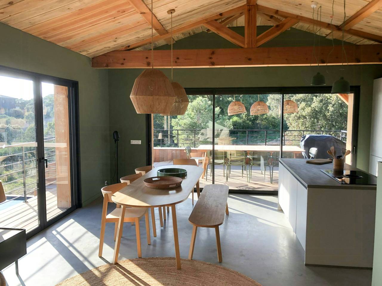 Villa moderna con vistas al mar en Córcega in Pianotolli-Caldarello, Distrito de Sartène