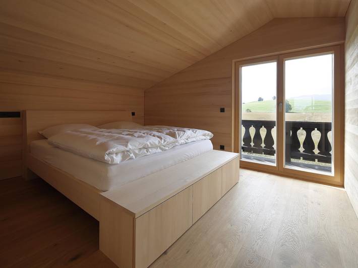 Ganze Ferienwohnung, Ferienhaus Holz(t)raum - Ferienhaus in Saulgrub, Bayerische Alpen