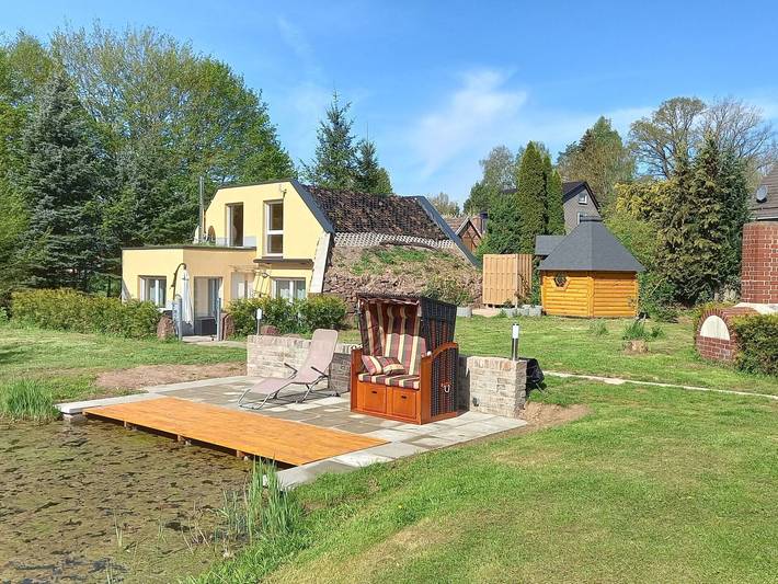 Ferienhaus für 6 Personen, mit Sauna und Garten, mit Haustier in Naturpark Südharz
