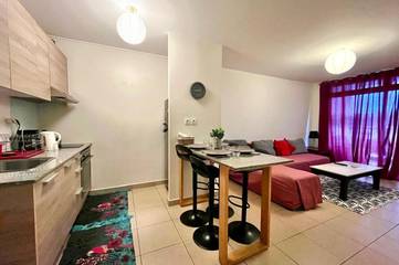 Gîte pour 2 personnes, avec balcon à Papeete