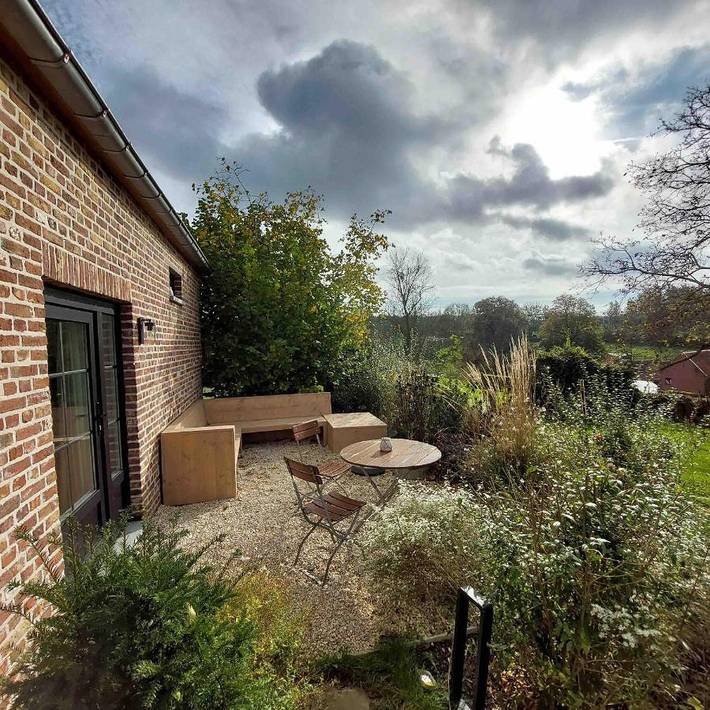 Location de vacances pour 5 personnes, avec jacuzzi et piscine ainsi que jardin et sauna, adapté aux familles à Bilzen - 3