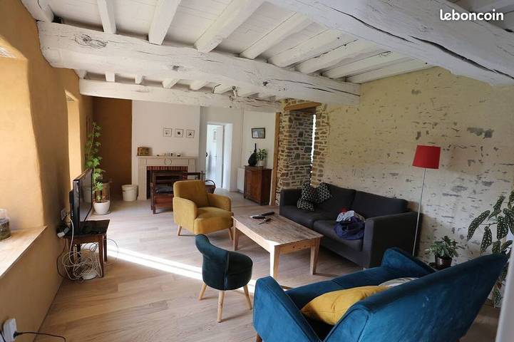 Location de vacances pour 8 personnes, animaux acceptés à Guignen