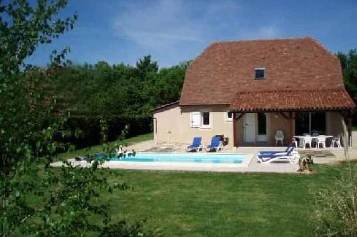 Maison de vacances pour 9 personnes, avec jardin et terrasse à Loubressac