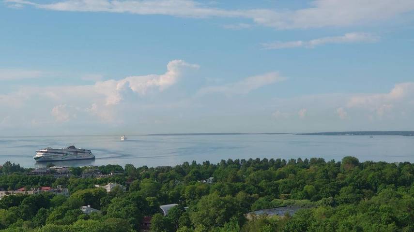 Ferienwohnung für 2 Personen, mit Ausblick und Seeblick sowie Balkon in Estland