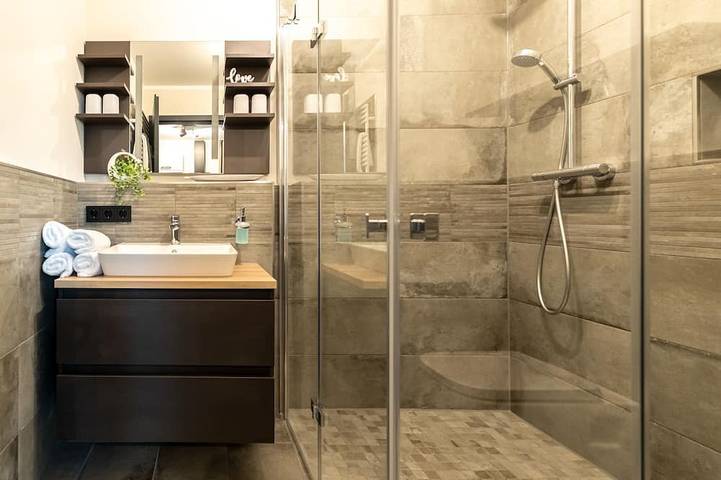 Ferienwohnung für 4 Personen, mit Terrasse und Garten sowie Sauna in Grünendeich