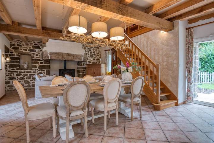 Location de vacances pour 8 personnes, avec jardin, animaux acceptés à Limerzel - 2