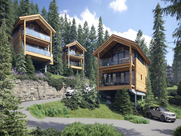 Chalet für 8 Personen, mit Balkon und Sauna sowie Whirlpool an der Turracher Höhe