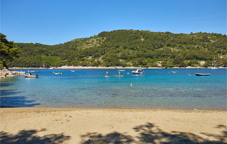Apartamento de férias inteiro, Apartamento com vista para o mar, com estacionamento, terraço e acesso Wi-Fi in Mala Saplunara, Saplunara