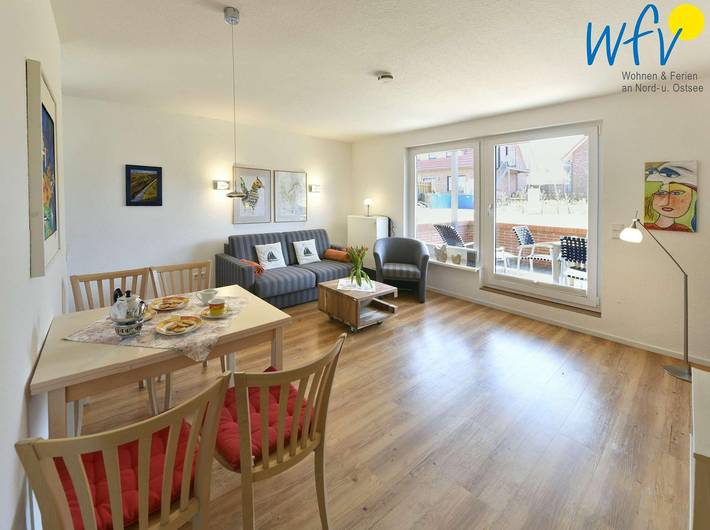 Ferienwohnung für 4 Personen, mit Terrasse und Garten auf Juist