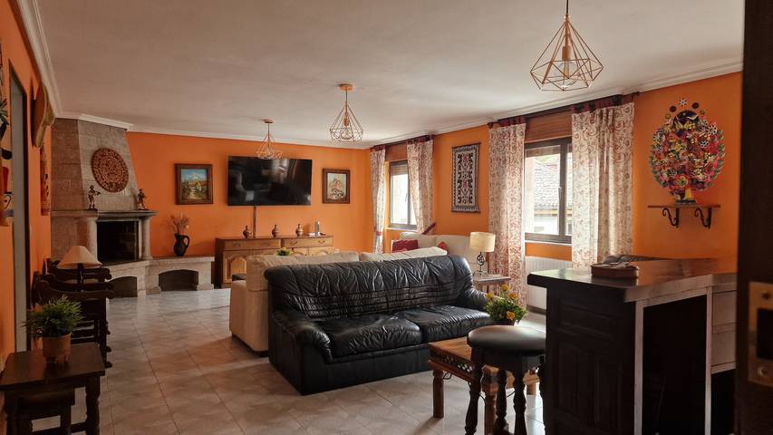 Ferienhaus 'La Casita Mexicana' mit Bergblick und WLAN in Cué, Llanes