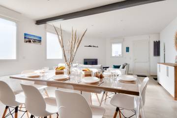 Gîte pour 8 personnes, avec terrasse dans l'Herbaudière