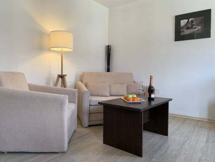 Ferienwohnung für 3 Personen, mit Balkon/Terrasse