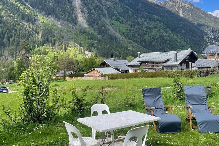 Ganze Wohnung, Studio Aux Bossons (3km From Chamonix Mont Blanc ) in Chamonix, Mont-Blanc-Massiv