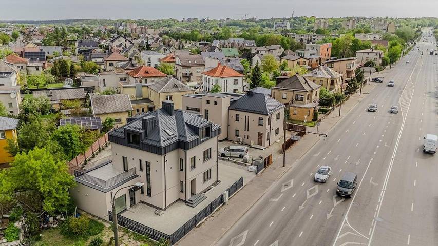 Apartament wakacyjny dla 2 osób, z balkon i widok w Kowno