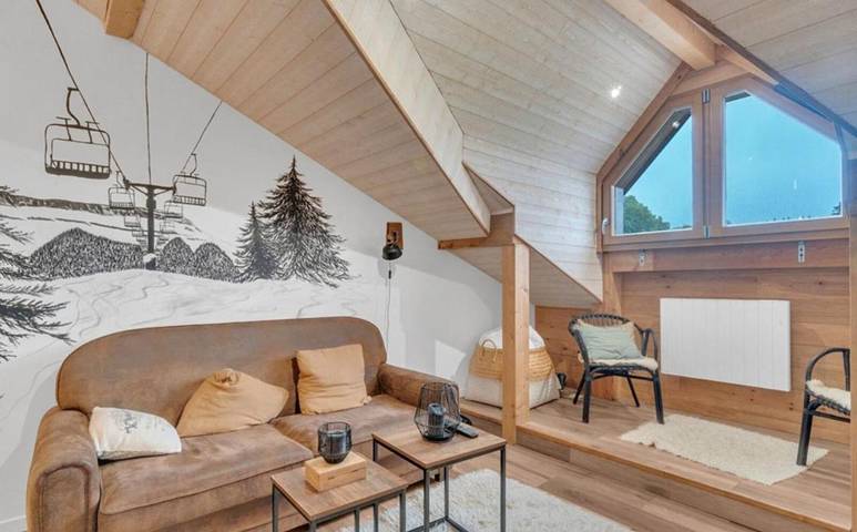 Gîte pour 4 personnes, avec vue dans Station de la Feclaz le Revard - 2