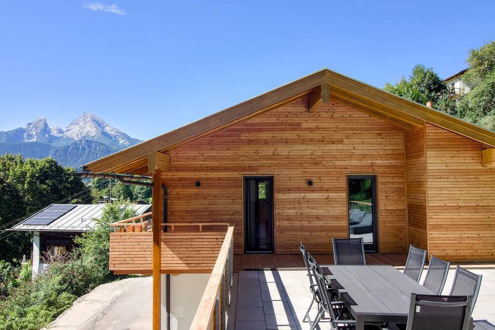 Exklusives Wellness-Chalet mit Watzmannblick & privater Quelle in Berchtesgaden, Berchtesgadener Alpen