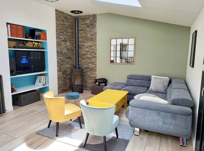 Gîte pour 8 personnes, avec terrasse et jardin - 1