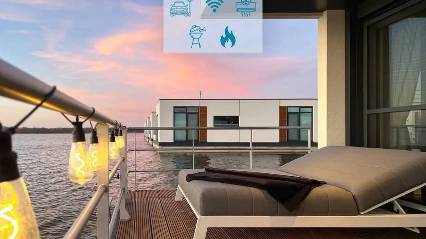 Ferienhaus für 4 Personen, mit Balkon