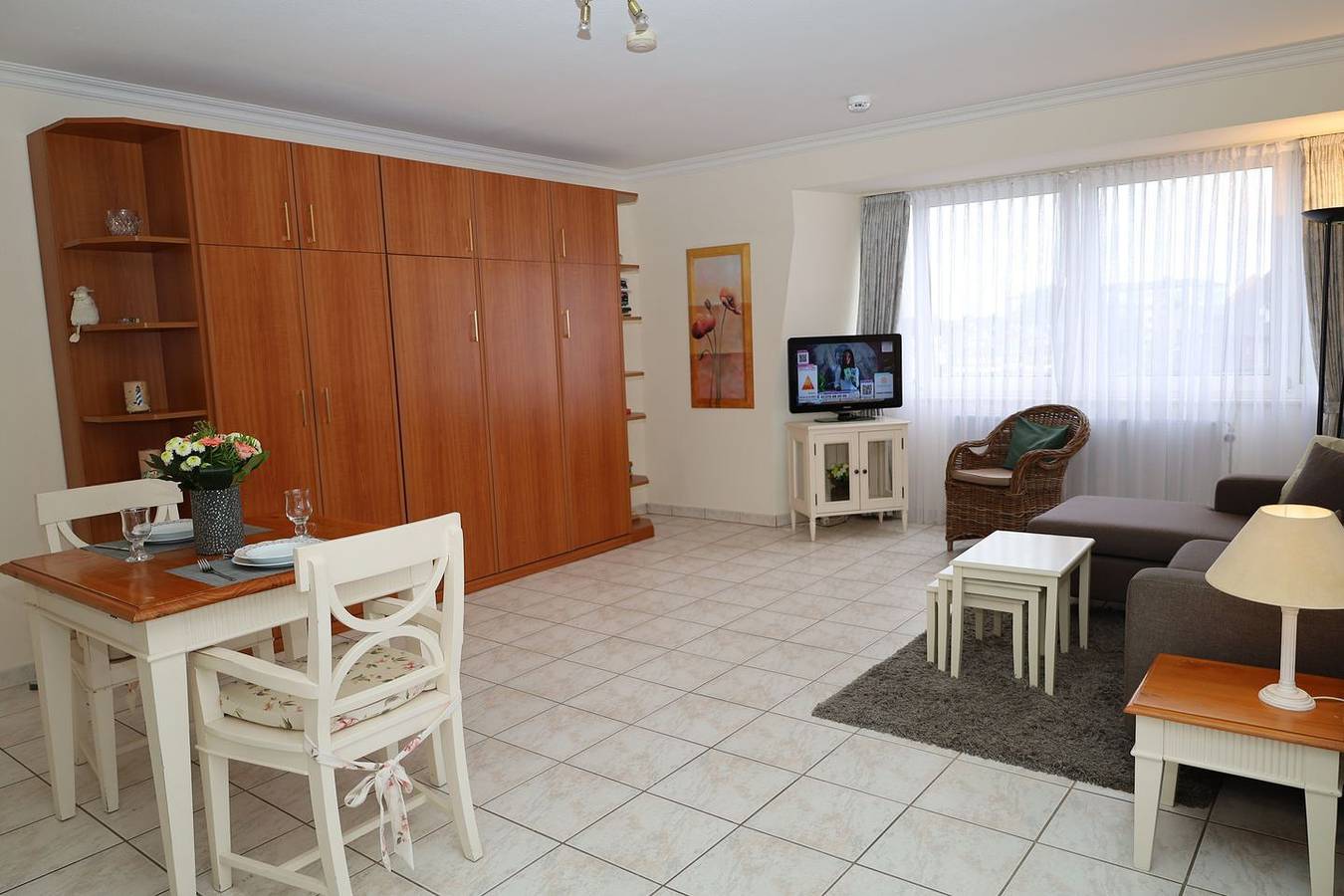 Ganze Wohnung, Gemütliche Ferienwohnung mit Schwimmbad und Sauna im Haus Ornum in Westerland in Westerland, Sylt (Gemeinde)