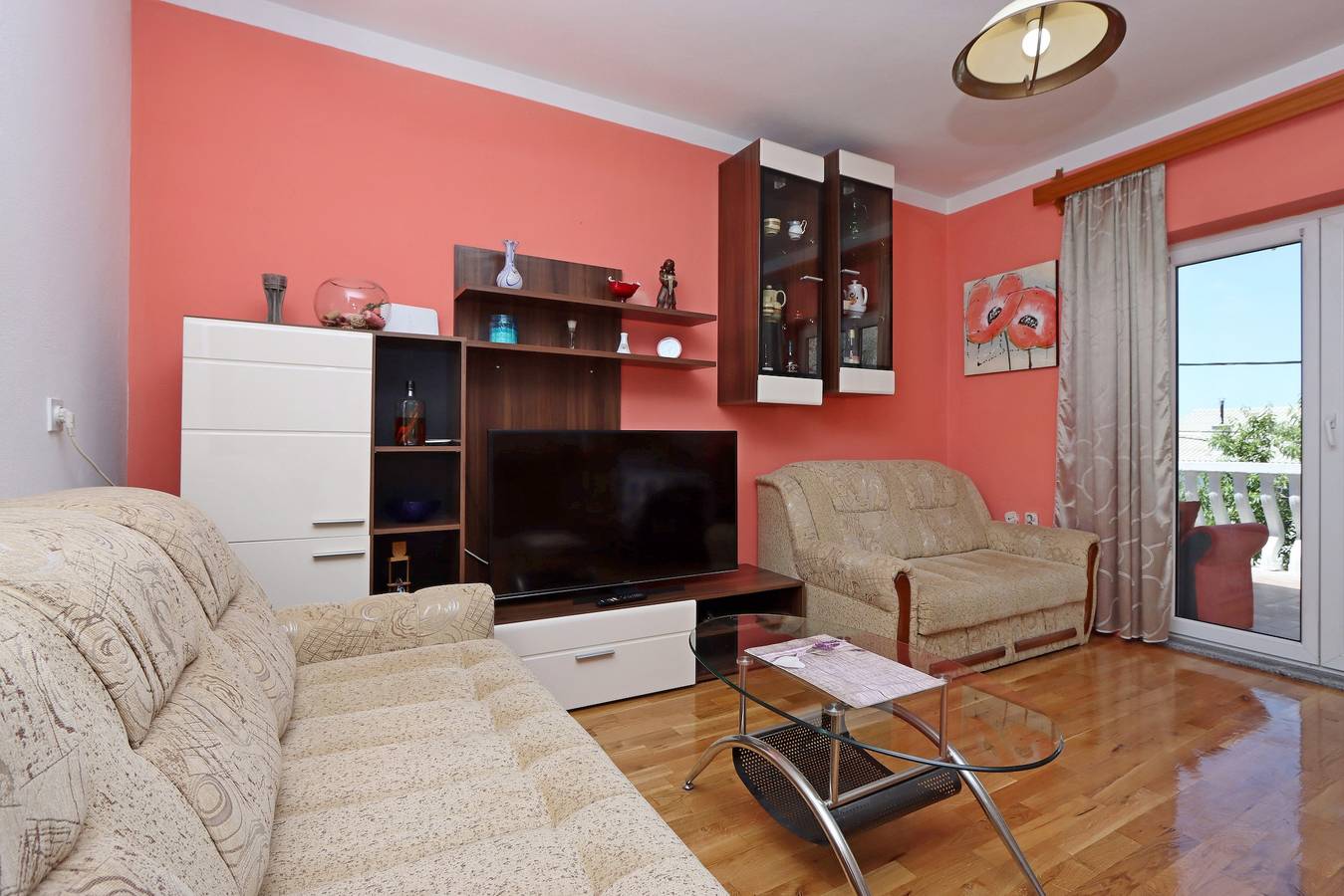 Cały apartament, Dwupokojowy apartament z tarasem i widokiem na morze Senj A-5571-b in Senj, Kvarner