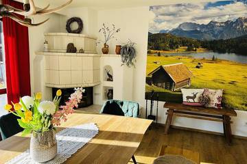Ferienhaus für 9 Personen, mit Garten und Sauna, mit Haustier in den Ammergauer Alpen