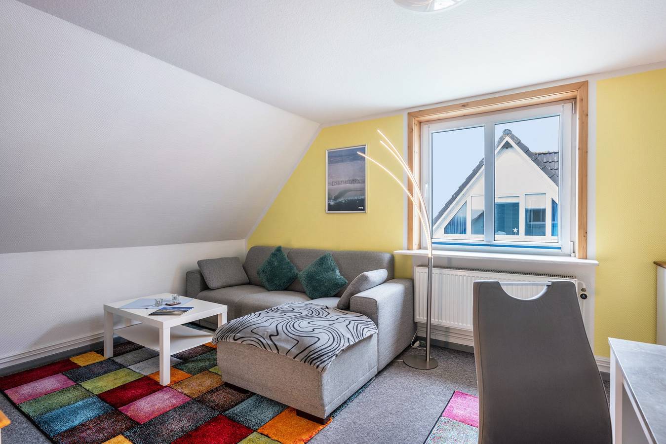 Ganze Wohnung, Ferienwohnung 'Bi Buje' mit Balkon und Wlan in Nordstrand (Gemeinde), Nordseeküste
