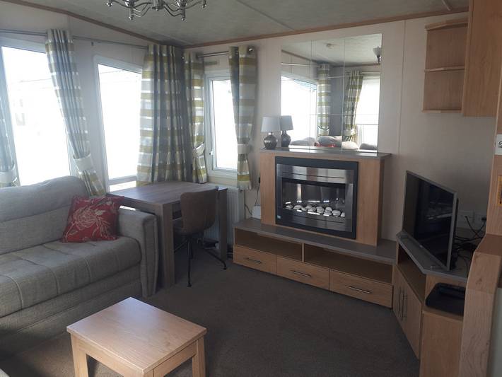 Mobil home pour 4 personnes, avec jardin ainsi que piscine et terrasse, animaux acceptés à Wenduine - 2