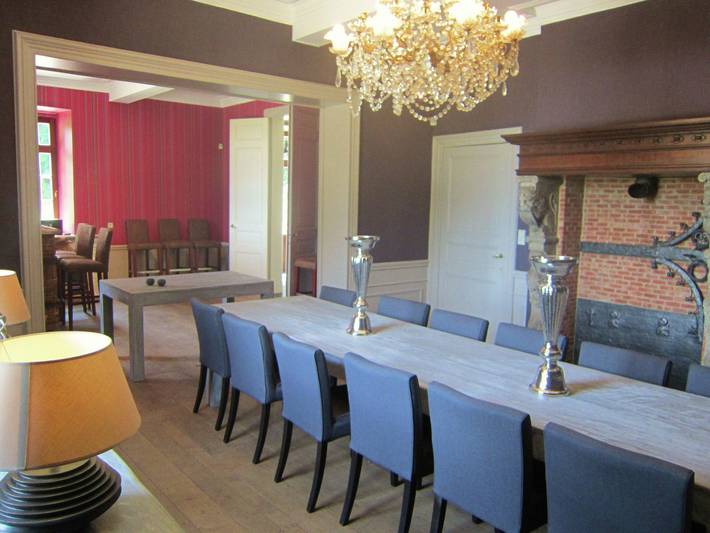 Gîte pour 14 personnes, avec sauna ainsi que terrasse et piscine à Trois-Ponts - 4