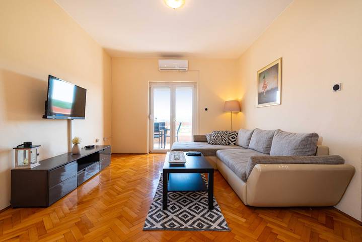 Ganze Wohnung, Sea view apartment Nika in Novigradsko More, Zadar