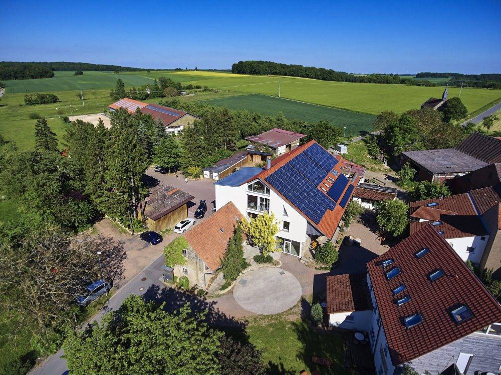 Urlaubsreiterhof Trunk - Burggärtchen in Igersheim, Taubertal
