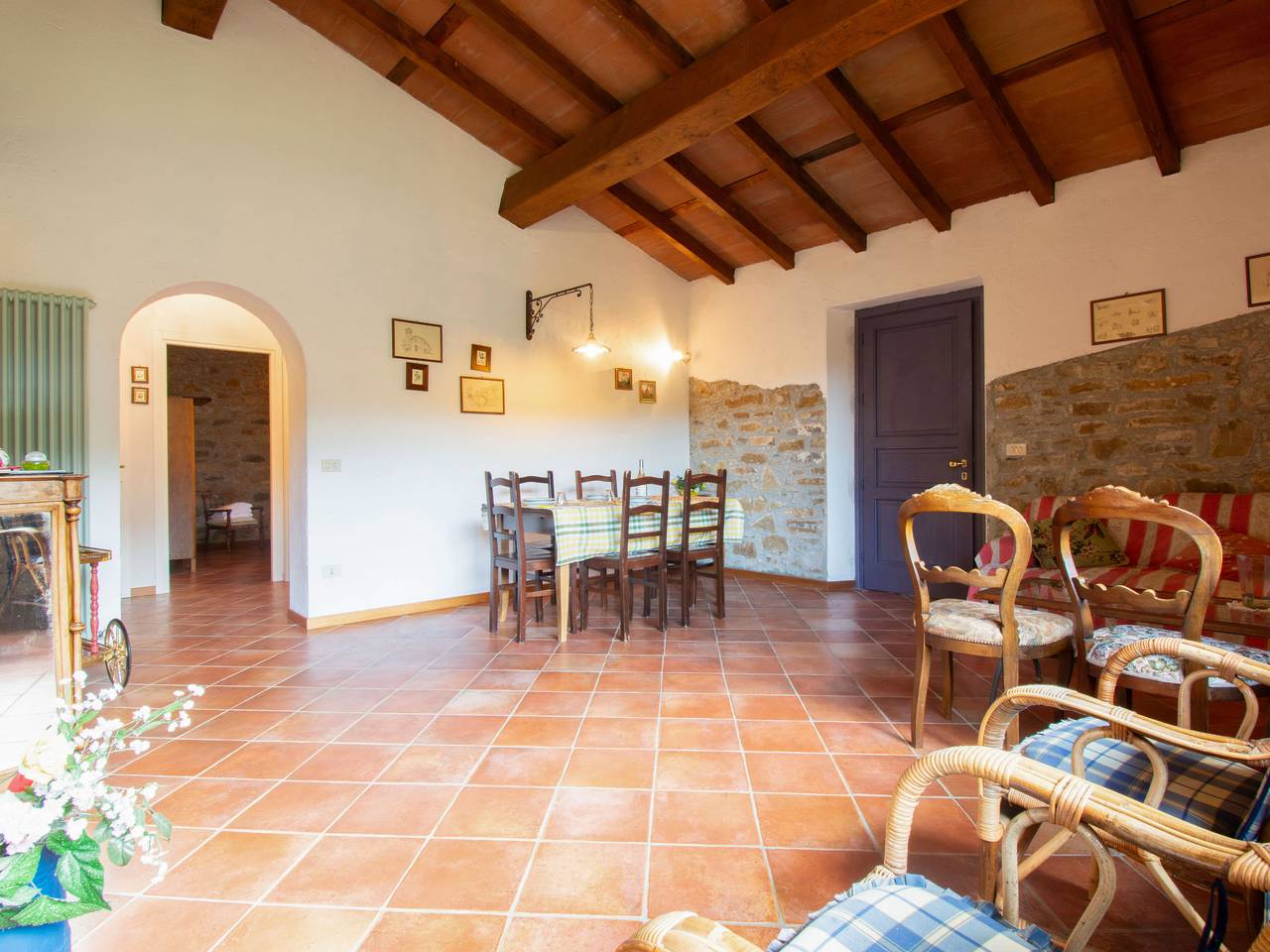 La Terrazza Rosata in Camporgiano, Garfagnana