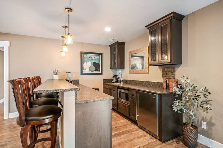 Vacation rental for 11 people, with balcony and yard in Coeur d'Alene