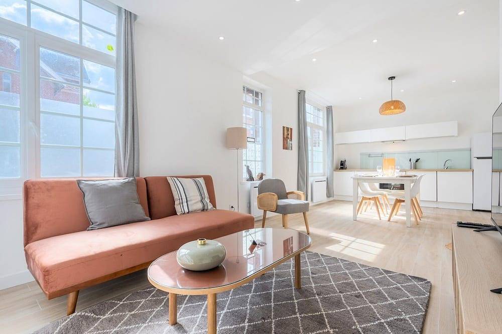 Entire apartment, Marcq en Baroeul two-bedroom bright and equipped in Marcq-en-Barœul, Lille region